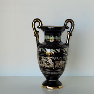Vintage handmade Greek vase1