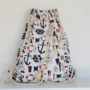 beach backpack Nautical
